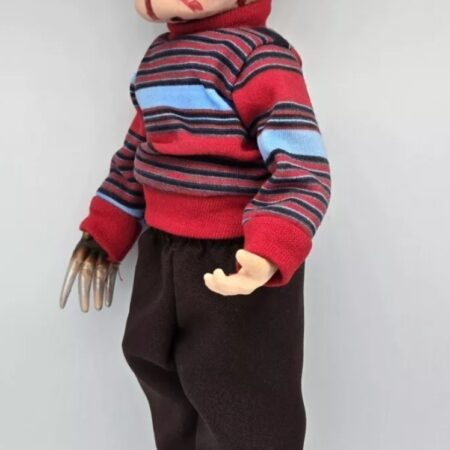 CUSTOM 14.5” FREEDY KRUEGER  TALKING FIGURE EVIL LAUGH