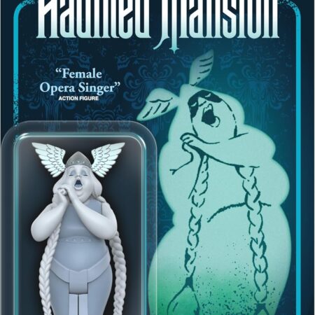 Super7 Disney Haunted Mansion Female Opera Singer - 3.75" Disney Action Figure with Accessory Classic Disney Collectibles and Retro Toys