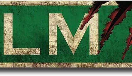 Nightmare on Elm Street distressed Sign