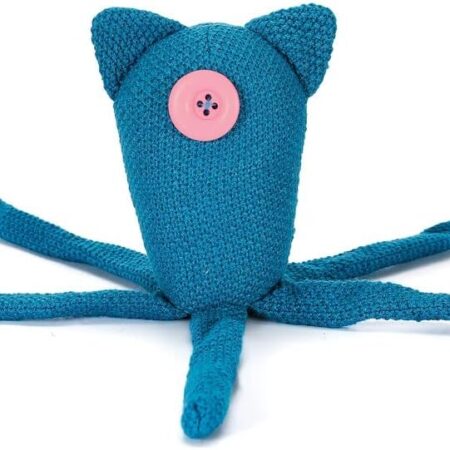 Crocheted One Eyed Octopus Squid Doll