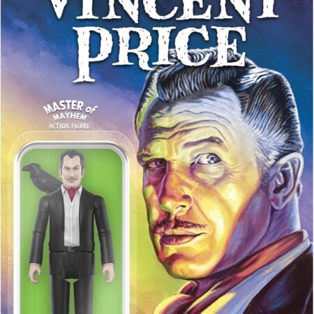 Super7 Vincent Price Ascot 3.75 in Reaction Figure