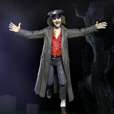NECA Beetlejuice Collectible Ultimate 7" Scale Action Figure Beetlejuice Tour Guide The Bio Exorcist