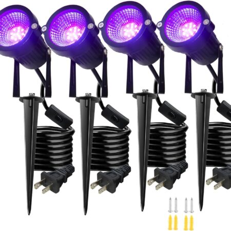 Halloween Outdoor Blacklight Spot Light Outdoor LED Blacklight Floodlight Landscape Lighting