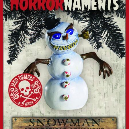 Killer Snowman Horror Ornament